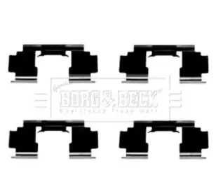 Комплектующие, колодки дискового тормоза BORG & BECK купить