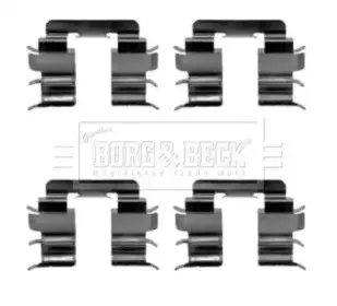 Комплектующие, колодки дискового тормоза BORG & BECK купить