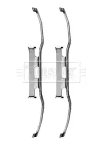 Комплектующие, колодки дискового тормоза BORG & BECK купить