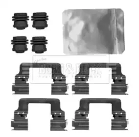 Комплектующие, колодки дискового тормоза BORG & BECK купить