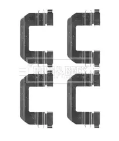 Комплектующие, колодки дискового тормоза BORG & BECK купить