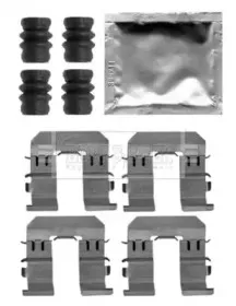 Комплектующие, колодки дискового тормоза BORG & BECK купить