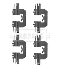 Комплектующие, колодки дискового тормоза BORG & BECK купить