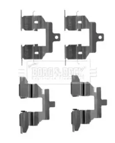 Комплектующие, колодки дискового тормоза BORG & BECK купить