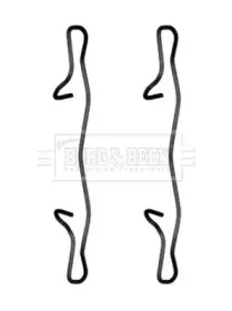 Комплектующие, колодки дискового тормоза BORG & BECK купить