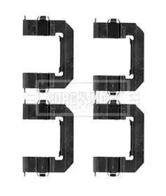 Комплектующие, колодки дискового тормоза BORG & BECK купить