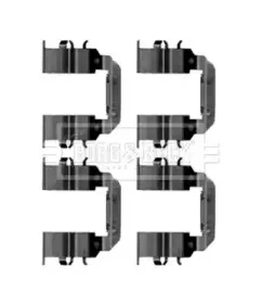 Комплектующие, колодки дискового тормоза BORG & BECK купить