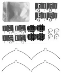 Комплектующие, колодки дискового тормоза BORG & BECK купить