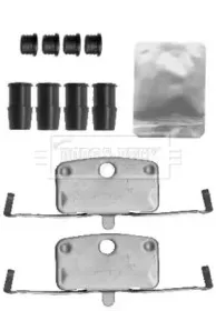 Комплектующие, колодки дискового тормоза BORG & BECK купить