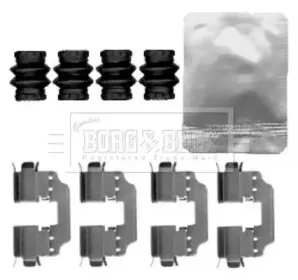 Комплектующие, колодки дискового тормоза BORG & BECK купить