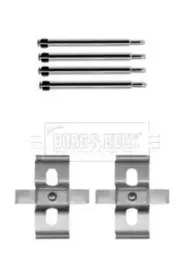 Комплектующие, колодки дискового тормоза BORG & BECK купить