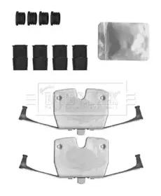 Комплектующие, колодки дискового тормоза BORG & BECK купить