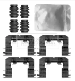 Комплектующие, колодки дискового тормоза BORG & BECK купить