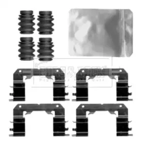 Комплектующие, колодки дискового тормоза BORG & BECK купить