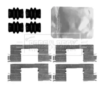 Комплектующие, колодки дискового тормоза BORG & BECK купить