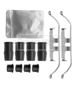 Комплектующие, колодки дискового тормоза BORG & BECK купить