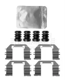 Комплектующие, колодки дискового тормоза BORG & BECK купить