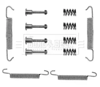 Комплектующие, колодки дискового тормоза BORG & BECK купить