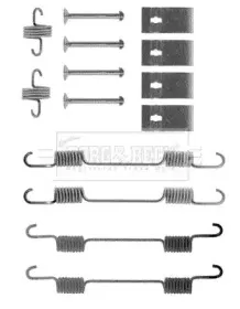 Комплектующие, колодки дискового тормоза BORG & BECK купить