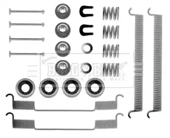 Комплектующие, колодки дискового тормоза BORG & BECK купить