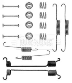 Комплектующие, колодки дискового тормоза BORG & BECK купить