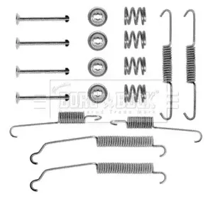 Комплектующие, колодки дискового тормоза BORG & BECK купить