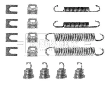 Комплектующие, колодки дискового тормоза BORG & BECK купить