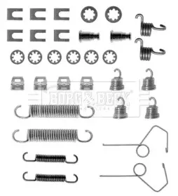 Комплектующие, колодки дискового тормоза BORG & BECK купить