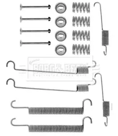 Комплектующие, колодки дискового тормоза BORG & BECK купить