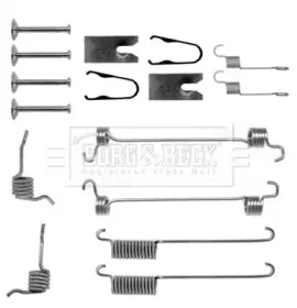 Комплектующие, колодки дискового тормоза BORG & BECK купить