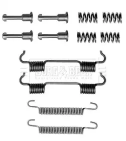 Комплектующие, колодки дискового тормоза BORG & BECK купить