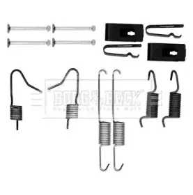 Комплектующие, колодки дискового тормоза BORG & BECK купить