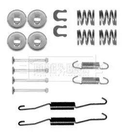 Комплектующие, колодки дискового тормоза BORG & BECK купить
