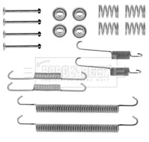Комплектующие, колодки дискового тормоза BORG & BECK купить