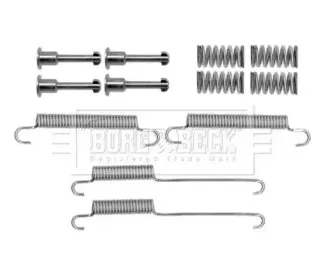 Комплектующие, колодки дискового тормоза BORG & BECK купить