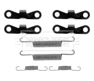 Комплектующие, колодки дискового тормоза BORG & BECK купить