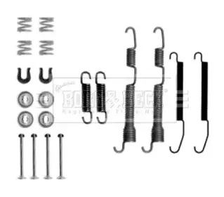 Комплектующие, колодки дискового тормоза BORG & BECK купить