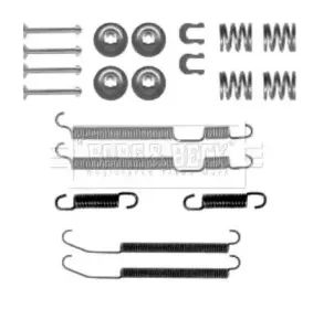 Комплектующие, колодки дискового тормоза BORG & BECK купить