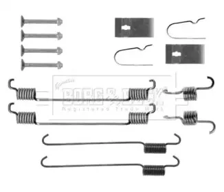 Комплектующие, колодки дискового тормоза BORG & BECK купить