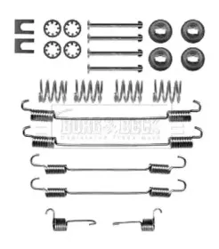 Комплектующие, колодки дискового тормоза BORG & BECK купить