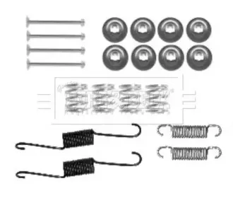 Комплектующие, колодки дискового тормоза BORG & BECK купить