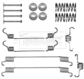 Комплектующие, колодки дискового тормоза BORG & BECK купить