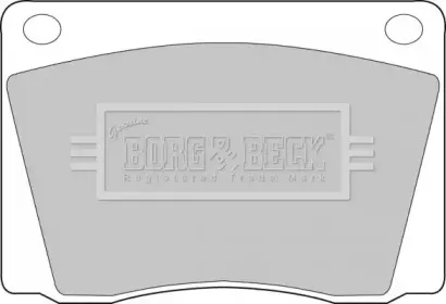 Комплект тормозных колодок, дисковый тормоз BORG & BECK купить