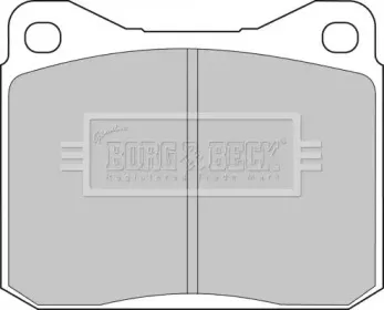 Комплект тормозных колодок, дисковый тормоз BORG & BECK купить