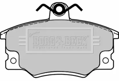 Комплект тормозных колодок, дисковый тормоз BORG & BECK купить