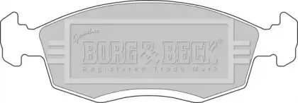 Комплект тормозных колодок, дисковый тормоз BORG & BECK купить