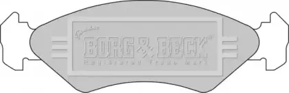 Комплект тормозных колодок, дисковый тормоз BORG & BECK купить