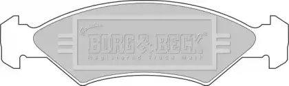 Комплект тормозных колодок, дисковый тормоз BORG & BECK купить