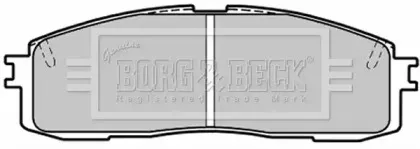 Комплект тормозных колодок, дисковый тормоз BORG & BECK купить