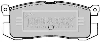 Комплект тормозных колодок, дисковый тормоз BORG & BECK купить